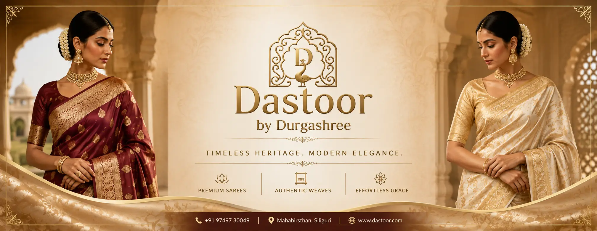 Dastoor festive saree collection